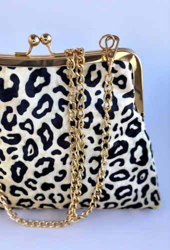 torebka z wzorem pantery