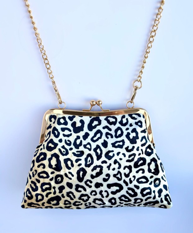 torebka z wzorem pantery