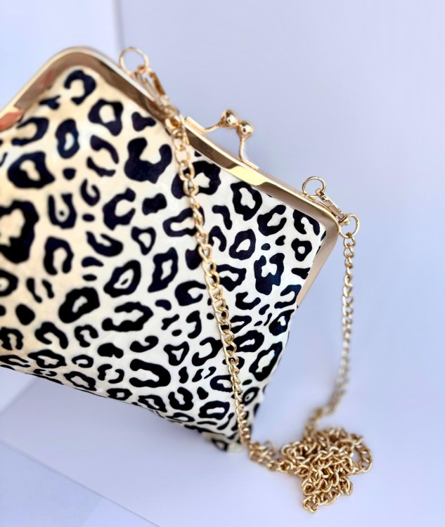 torebka z wzorem pantery